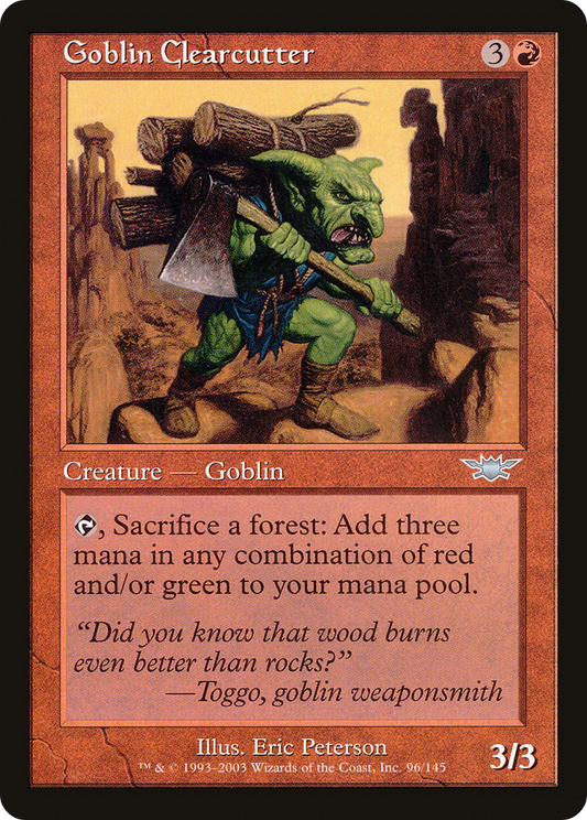 Goblin Clearcutter - Foil