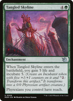Tangled Skyline - Foil