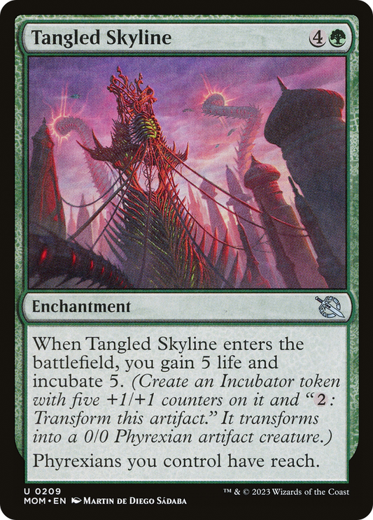 Tangled Skyline - Foil