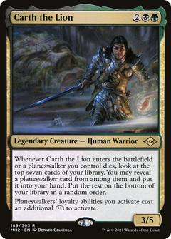 Carth the Lion - Foil