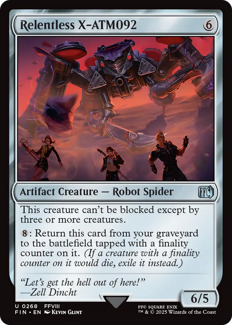 Relentless X-ATM092 - Foil