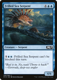 Frilled Sea Serpent - Foil