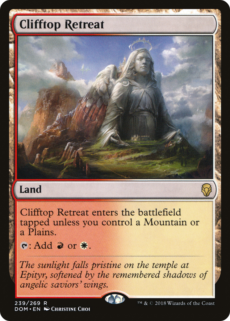 Clifftop Retreat - Foil