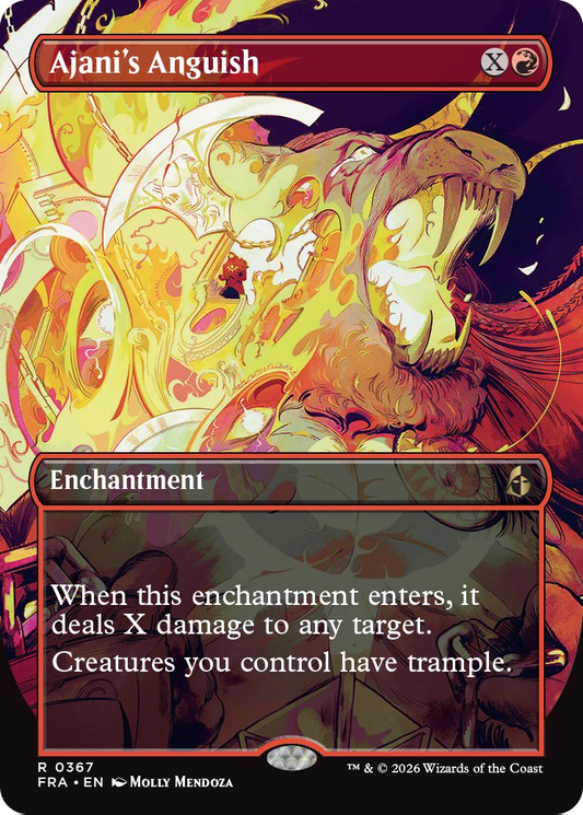 Ajani's Anguish (0367) (Borderless) (FRA)