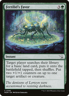 Fertilid's Favor - Foil
