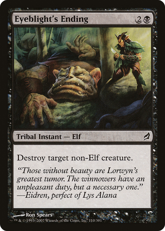 Eyeblight's Ending - Foil