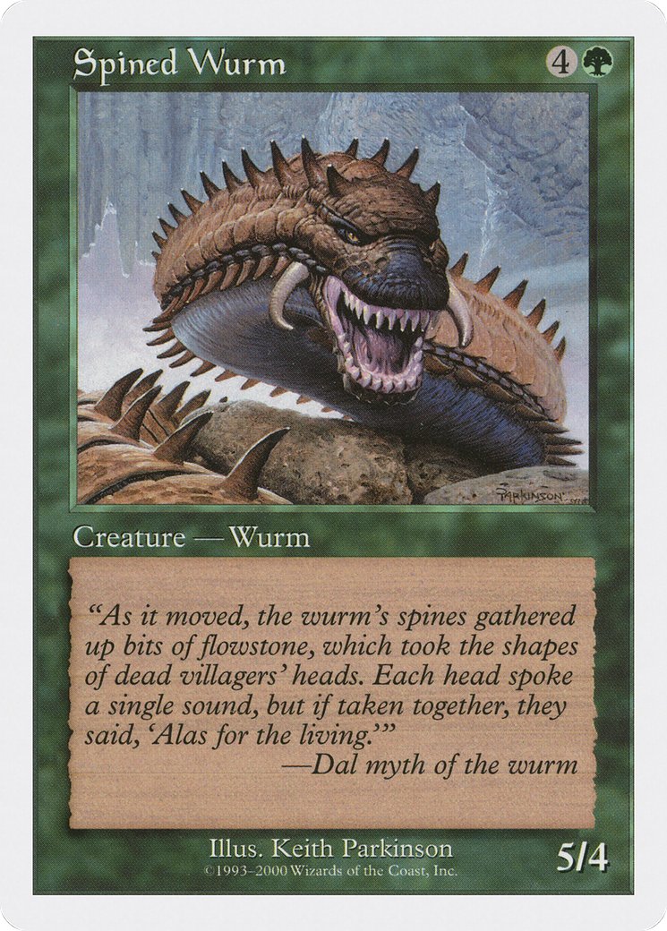 Spined Wurm - Book Promo