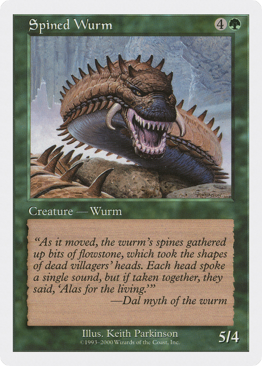 Spined Wurm - Book Promo