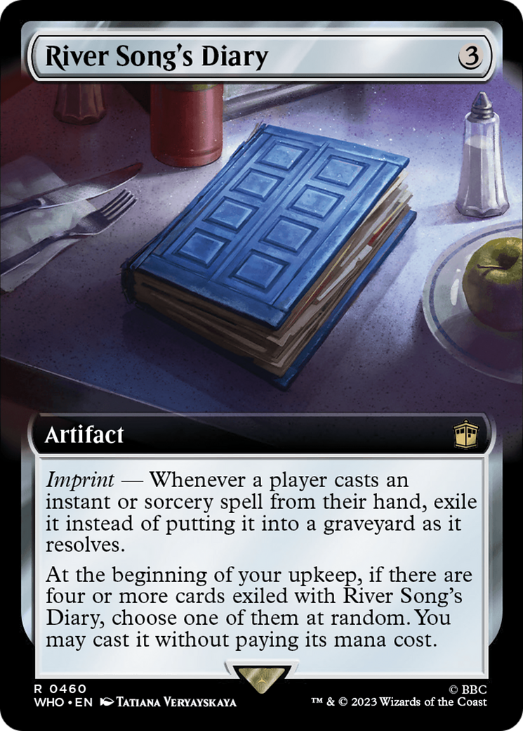 River Song's Diary (0460) (Extended Art) - Foil