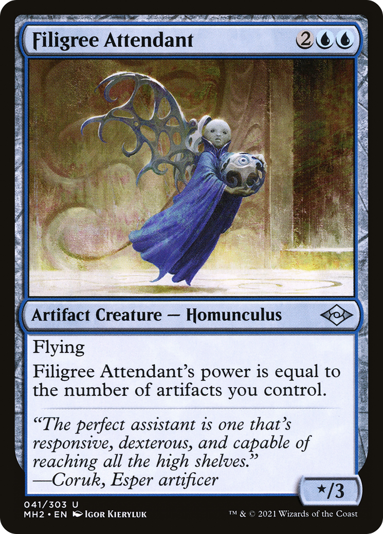 Filigree Attendant - Foil