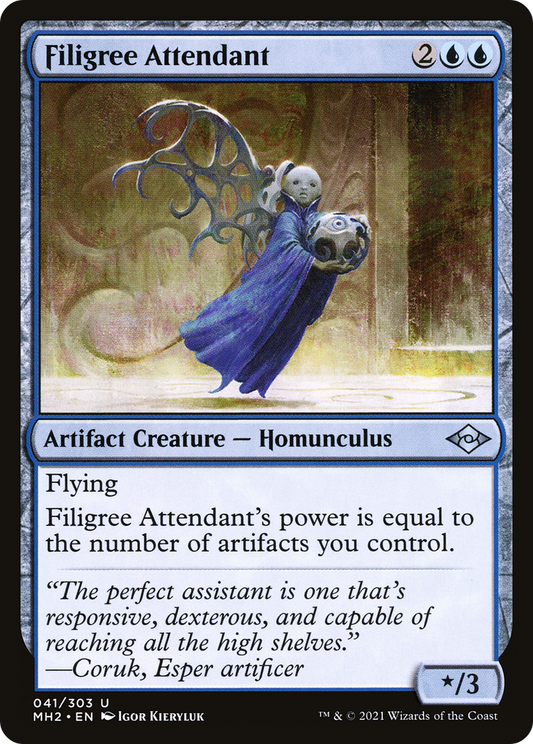 Filigree Attendant - Foil