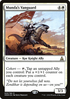 Munda's Vanguard (029) (Prerelease) - Foil