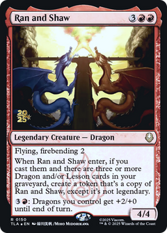 Ran and Shaw (0150) (Prerelease) (PTLA) - Foil