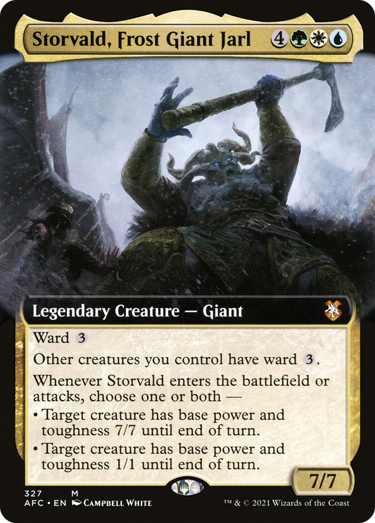 Storvald, Frost Giant Jarl (327) (Extended Art)