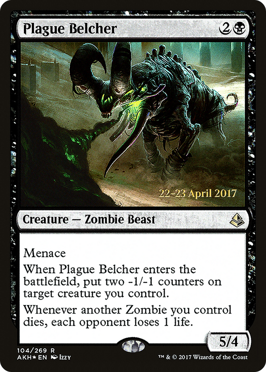 Plague Belcher (104) (Prerelease) - Foil