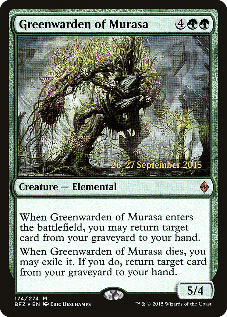 Greenwarden of Murasa (174) (Prerelease) - Foil