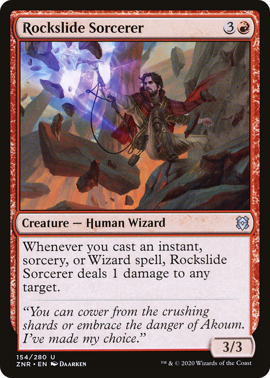 Rockslide Sorcerer - Foil