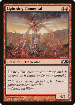 Lightning Elemental - Foil