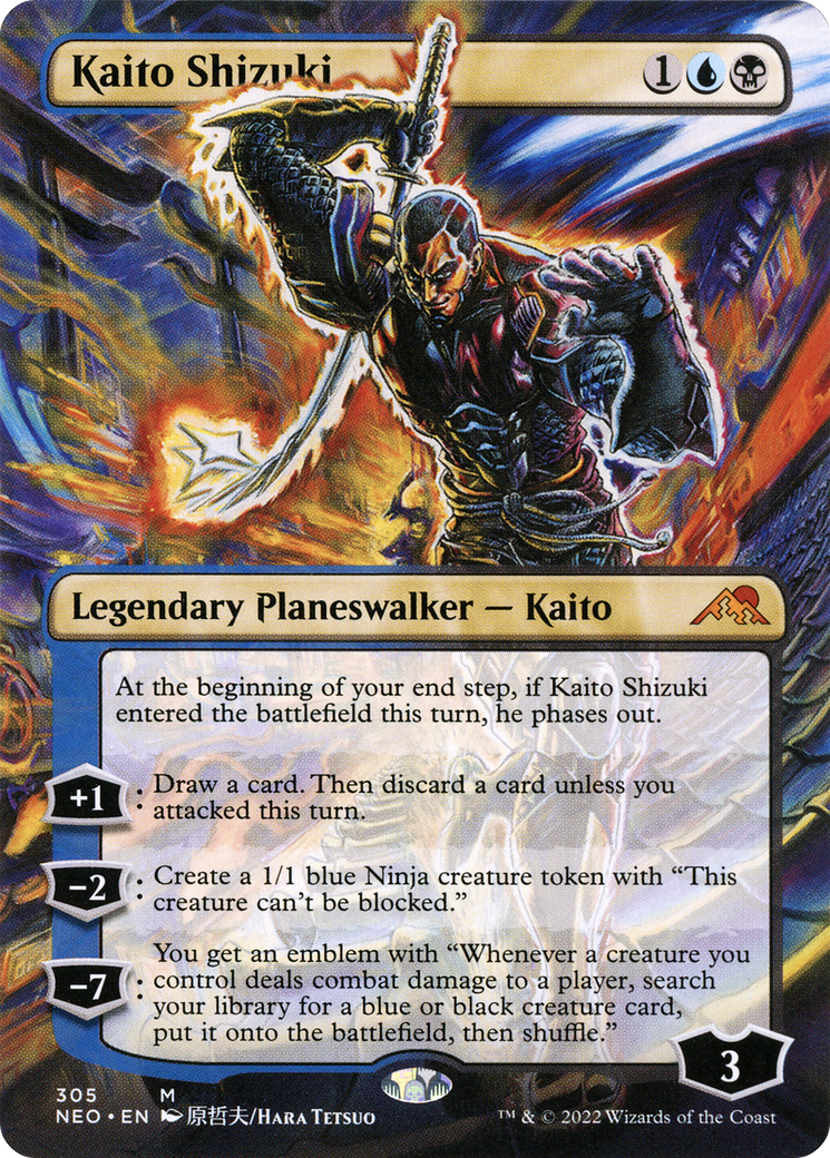 Kaito Shizuki (305) (Borderless) - Foil