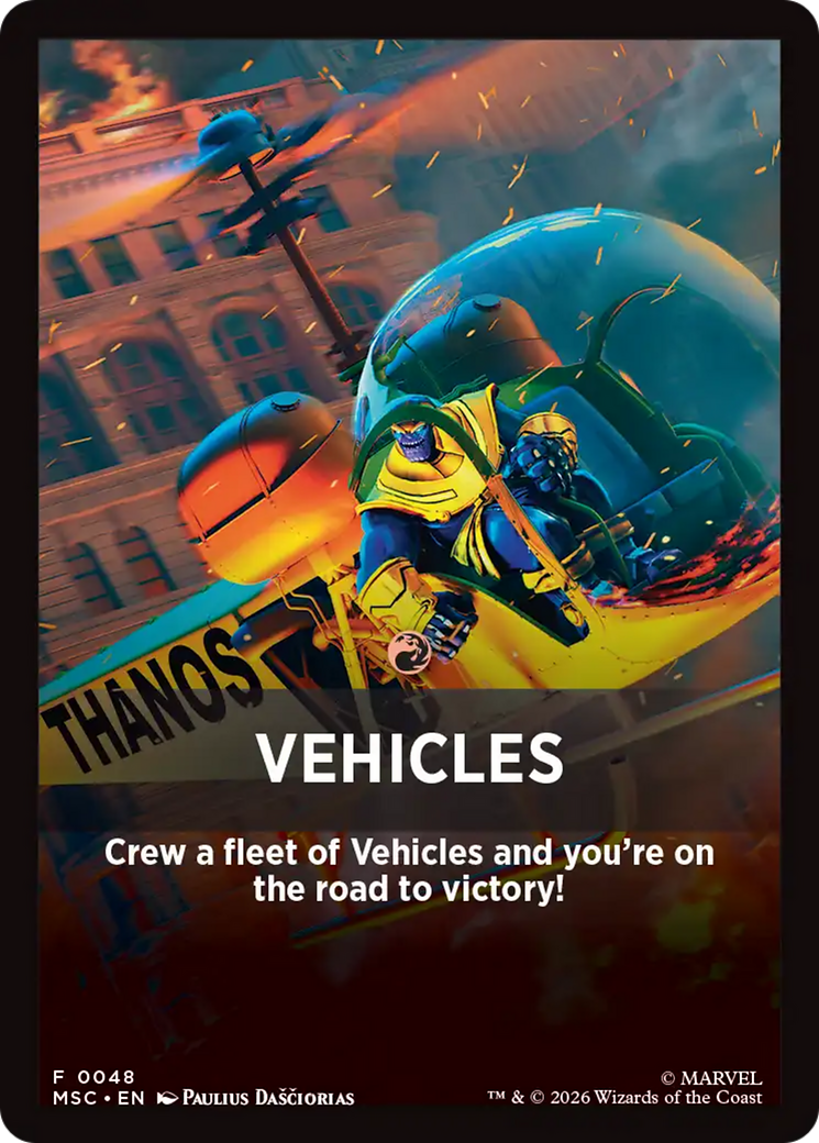 Vehicles (0048) (Theme Card) (FMSC)