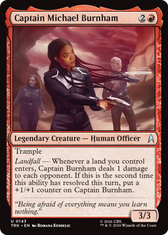 Captain Michael Burnham (TRK) - Foil