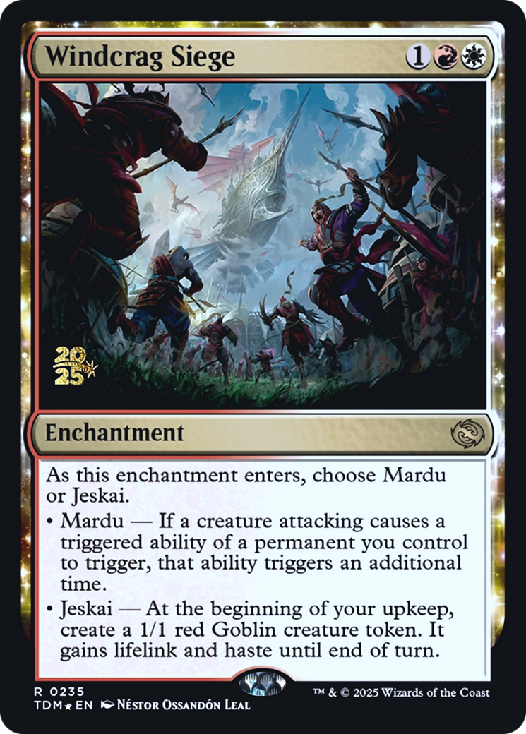 Windcrag Siege (0235) (Prerelease) (PTDM) - Foil