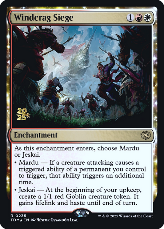 Windcrag Siege (0235) (Prerelease) (PTDM) - Foil