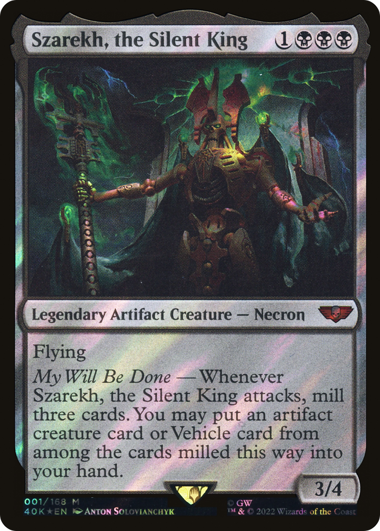 Szarekh, the Silent King - Surge Foil