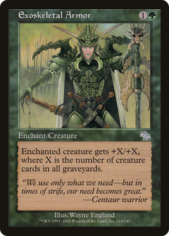 Exoskeletal Armor - Foil