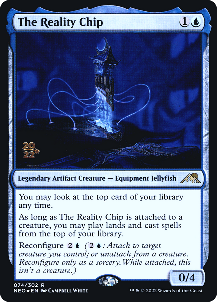 The Reality Chip (074) (Prerelease) - Foil