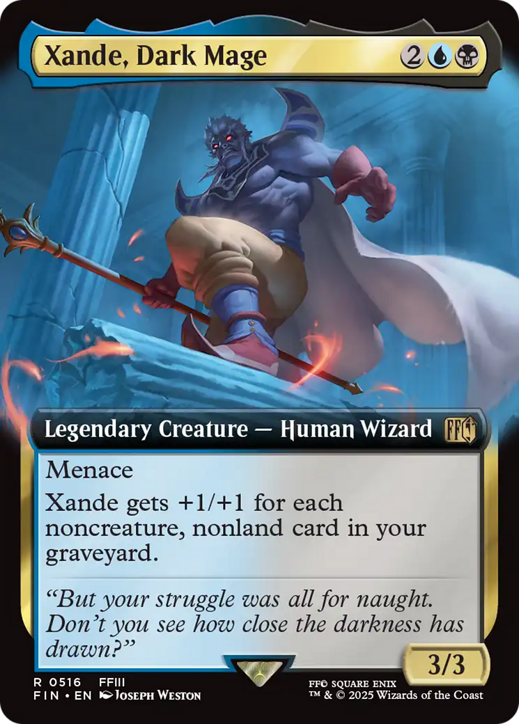Xande, Dark Mage (0516) (Extended Art)
