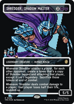 Shredder, Shadow Master (0088) (Borderless) (TMC) - Surge Foil