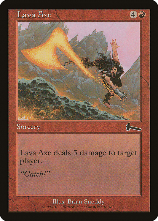 Lava Axe - Foil