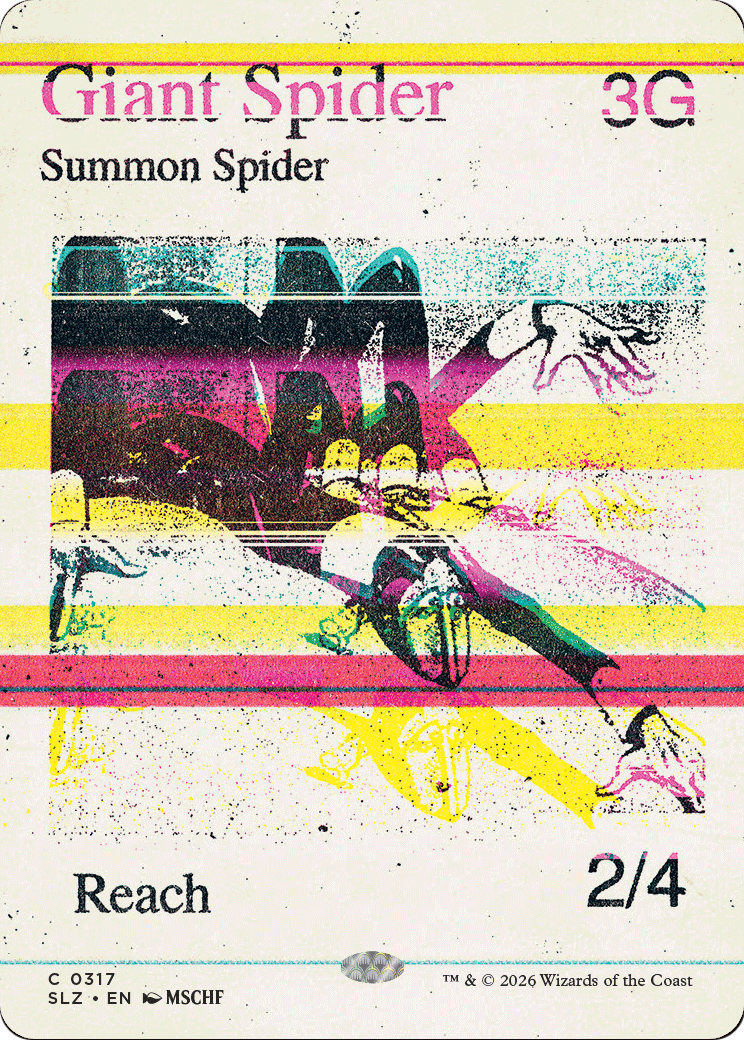 Giant Spider (0317) (Showcase) (SLZ)
