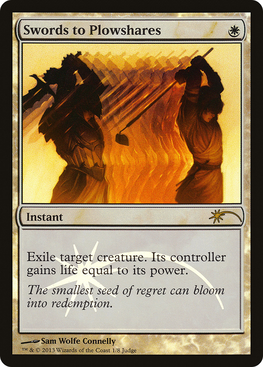 Swords to Plowshares (001) (Judge) - Foil