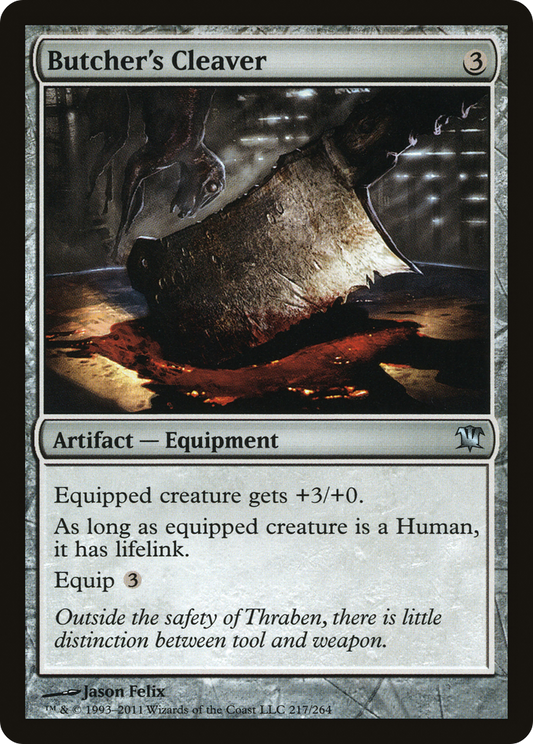 Butcher's Cleaver - Foil