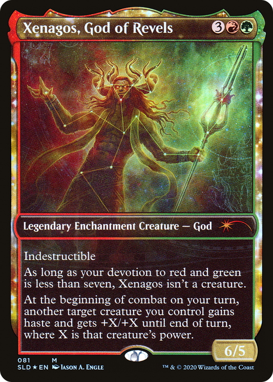 Xenagos, God of Revels (081) (Showcase) - Foil