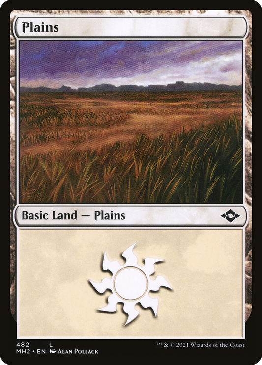 Plains (482) - Foil Etched