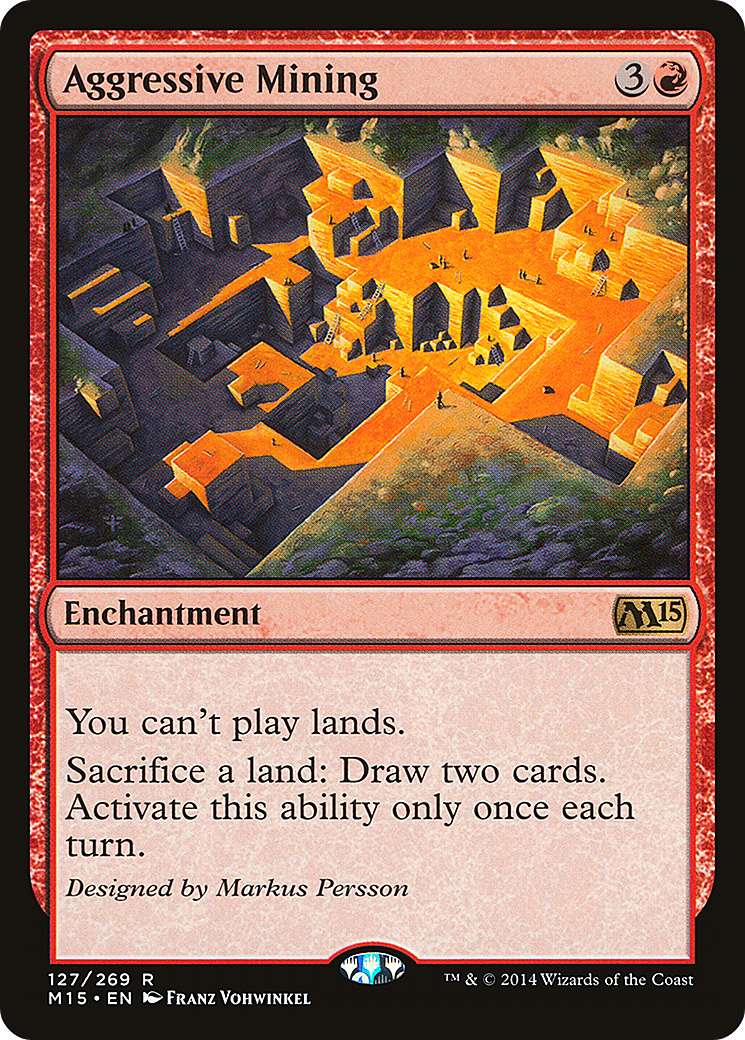 Aggressive Mining - Foil
