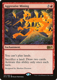 Aggressive Mining - Foil