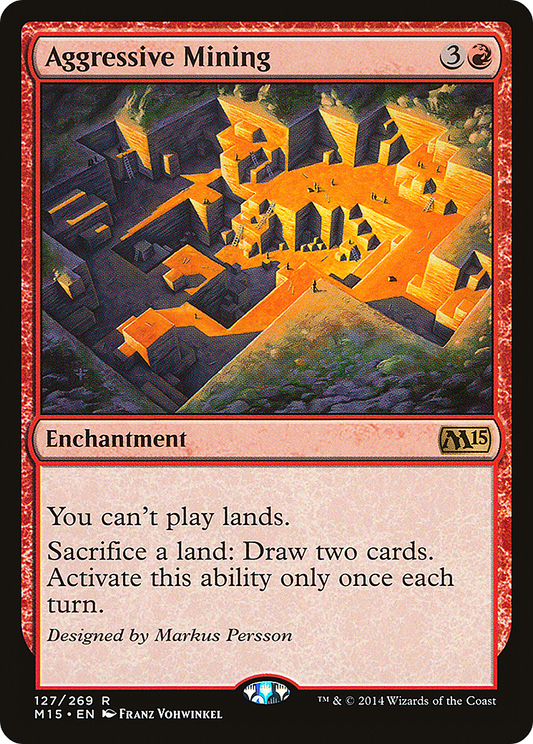 Aggressive Mining - Foil