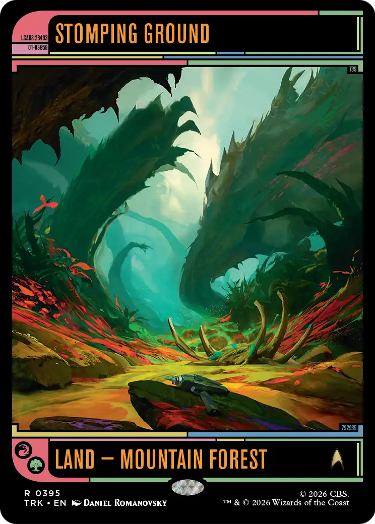 Stomping Ground (0395) (Showcase) (TRK) - Foil