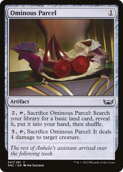 Ominous Parcel - Foil