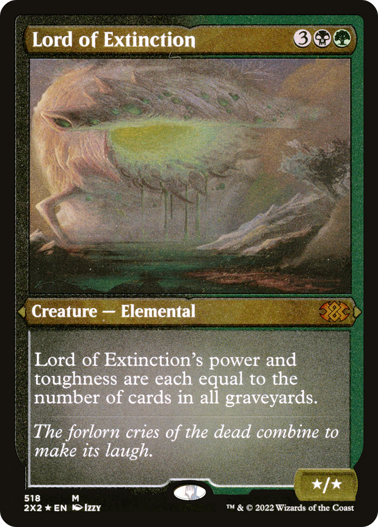Lord of Extinction - Foil Etched
