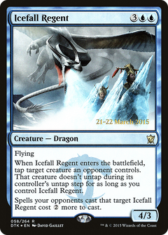 Icefall Regent (058) (Prerelease) - Foil