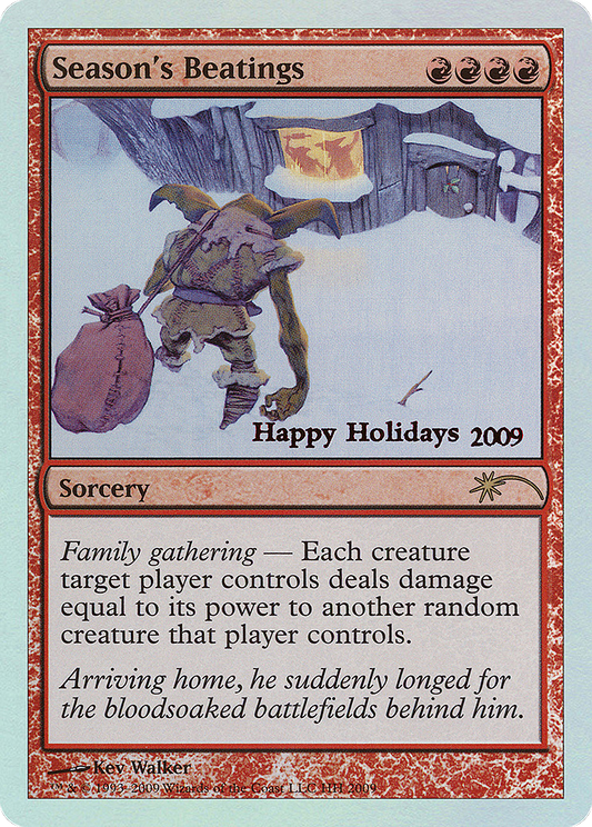 Season's Beatings (HH) - Foil