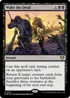 Wake the Dead - Foil