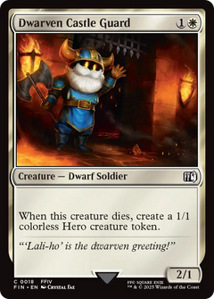 Dwarven Castle Guard - Foil