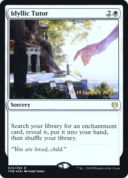 Idyllic Tutor (024) (Prerelease) - Foil