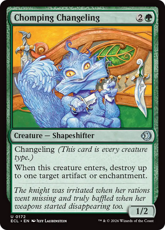 Chomping Changeling (0172) (ECL) - Foil
